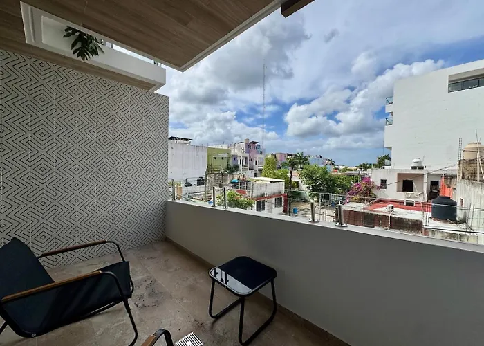 Apartamento Stylish Near 5th Avenue With Ocean Views Playa del Carmen